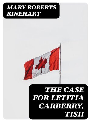 cover image of The Case for Letitia Carberry, Tish